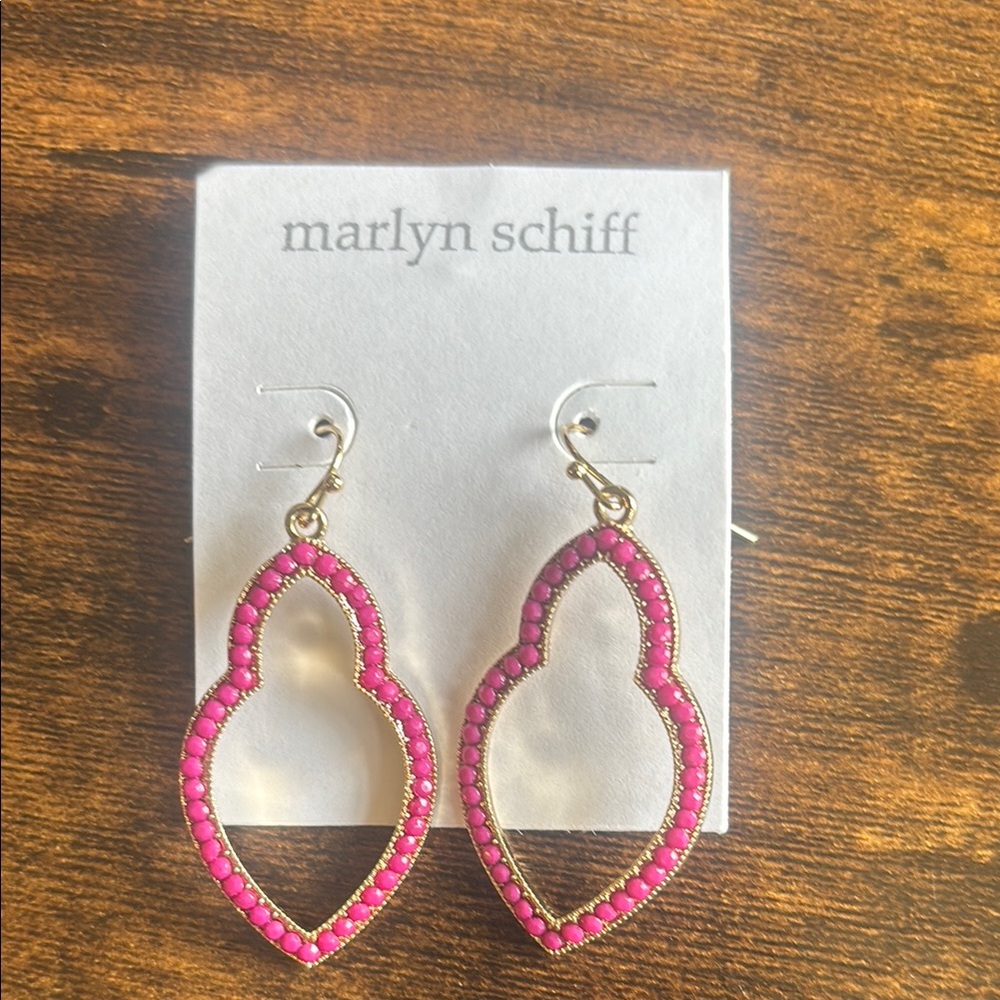 Marlyn Schiff Pink Earrings